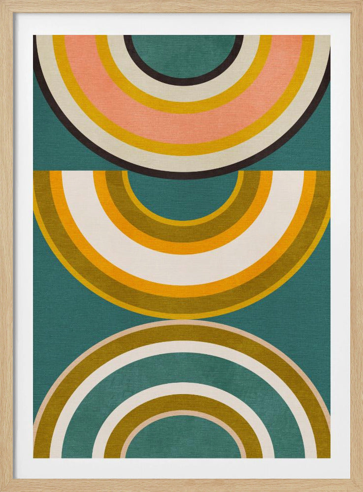 Rainbow Suns 5 Kopie | Poster