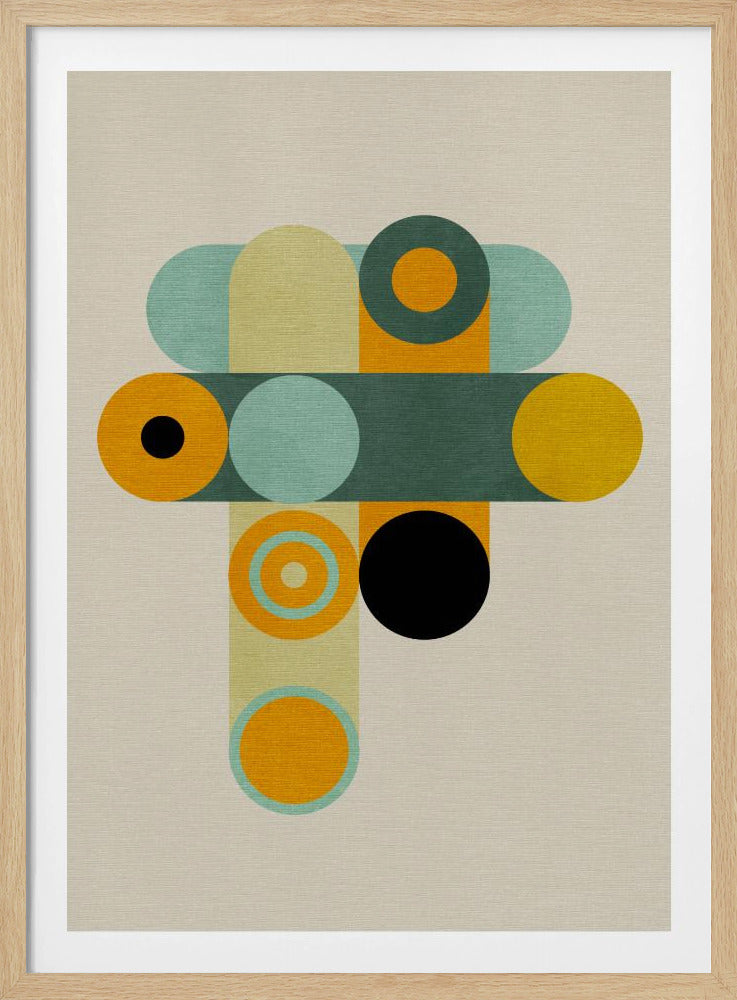 Rainbow Plus Shapes9 | Poster