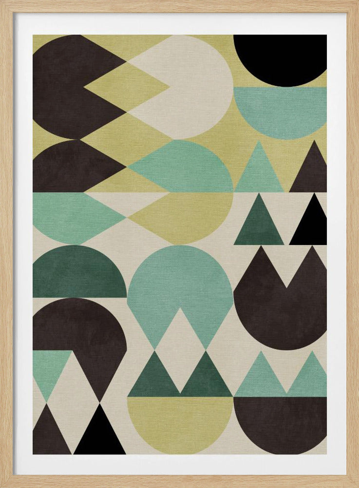 Rainbow Plus Shapes6 | Poster