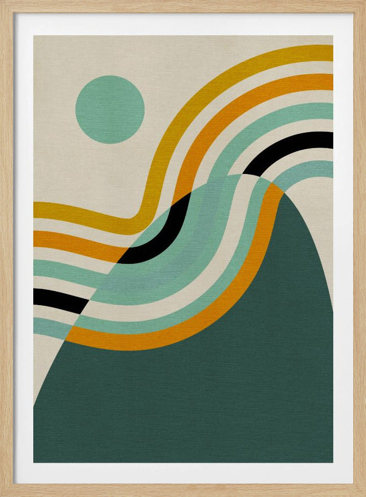 Rainbow Plus Shapes2 | Poster