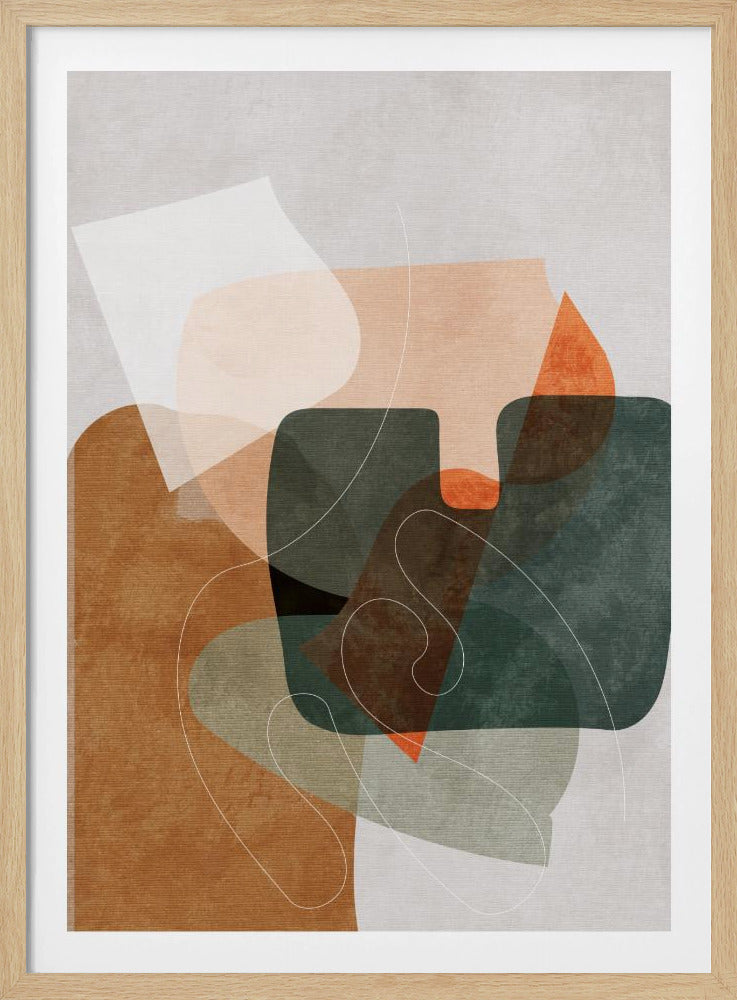 Nature Friendly Terracotta 4 Aquarell Kopie | Poster