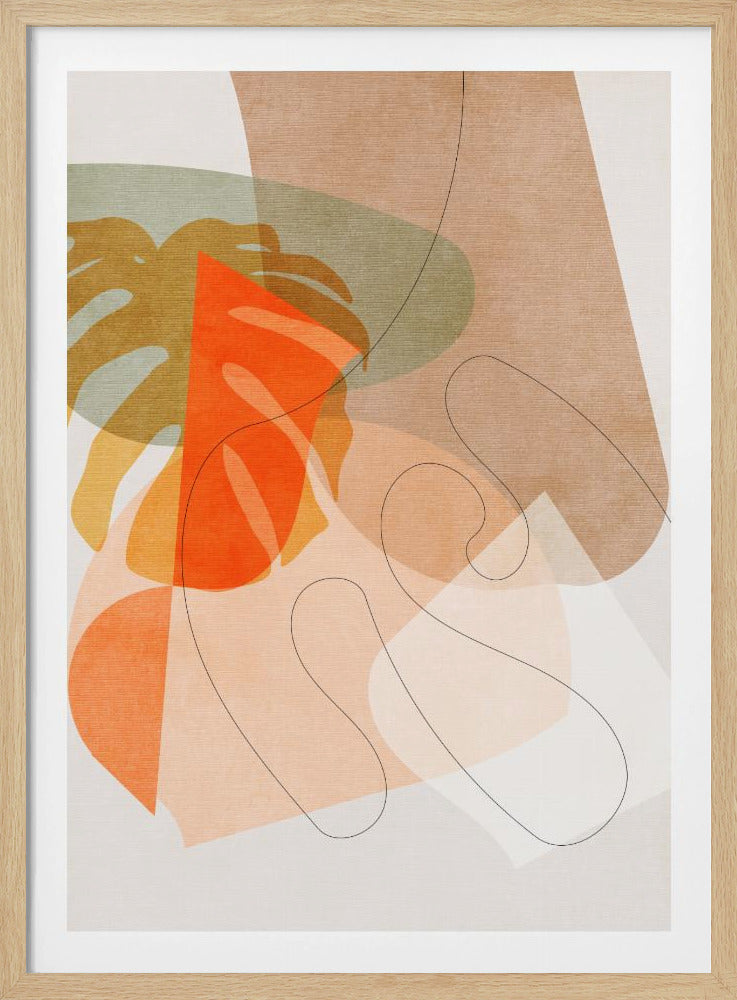 Nature Friendly Terracotta 6 Aquarell Kopie | Poster