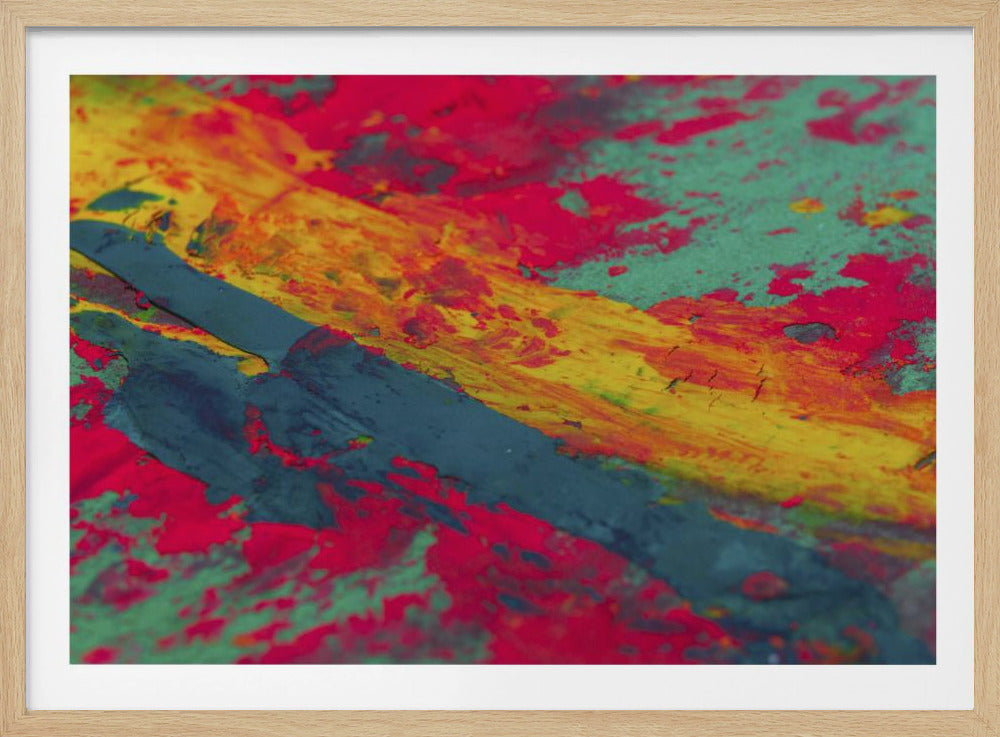 colored paints | Poster