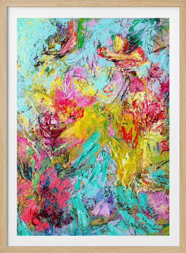 Expressionist Colorful Abstract | Poster