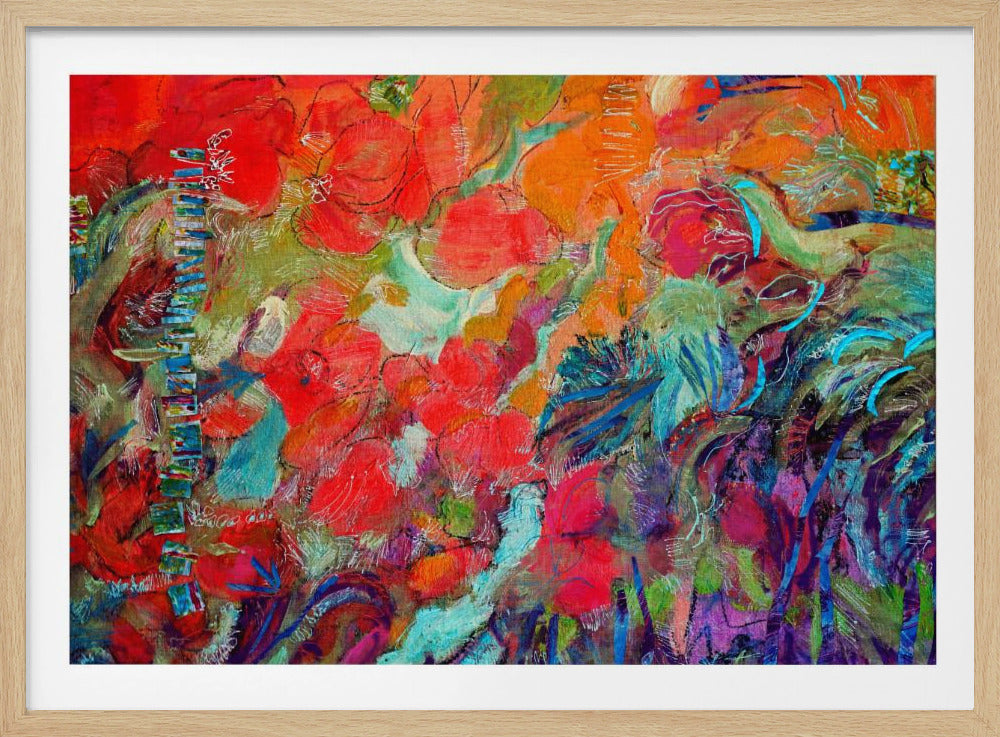 Burst of Blooming Light | Poster