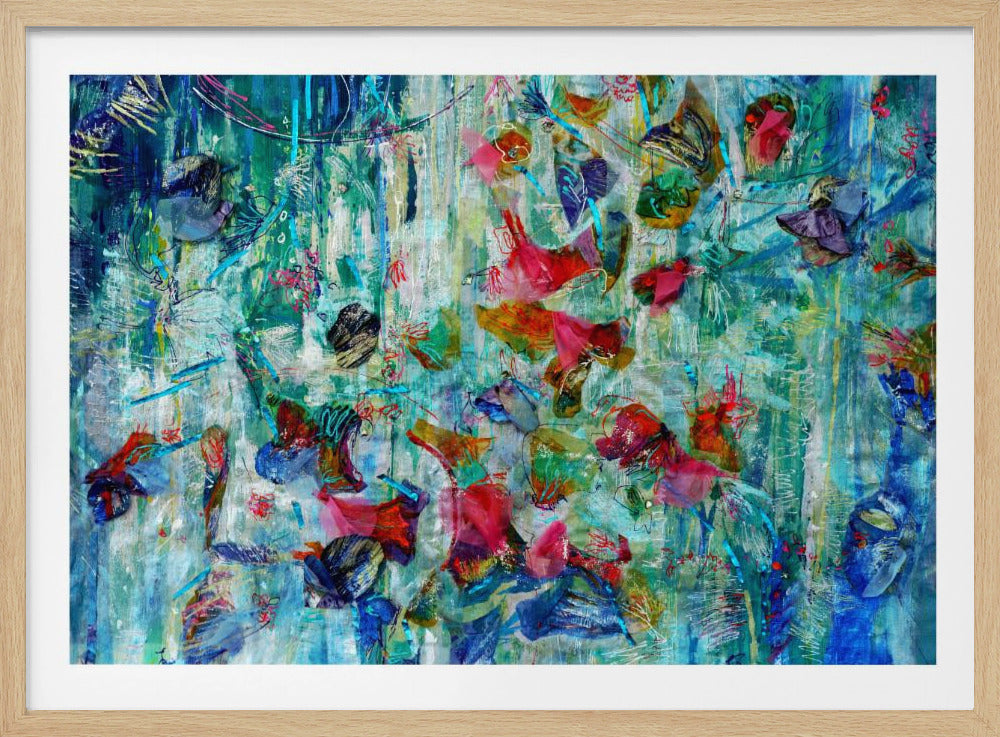 Flourishing Petal Symphony | Poster