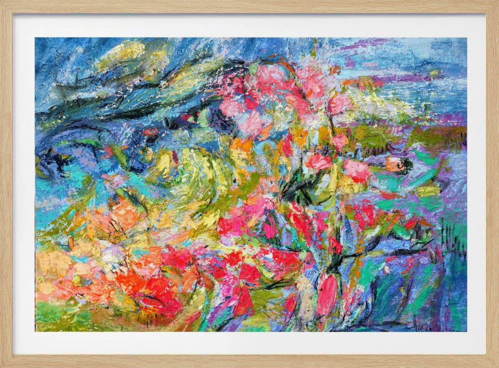 Expressionist Colorful Abstract | Poster