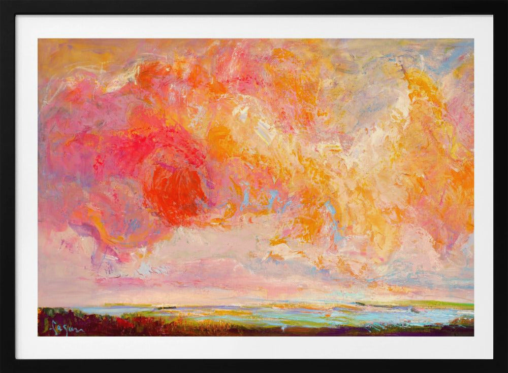 Fiery Skyscape | Poster