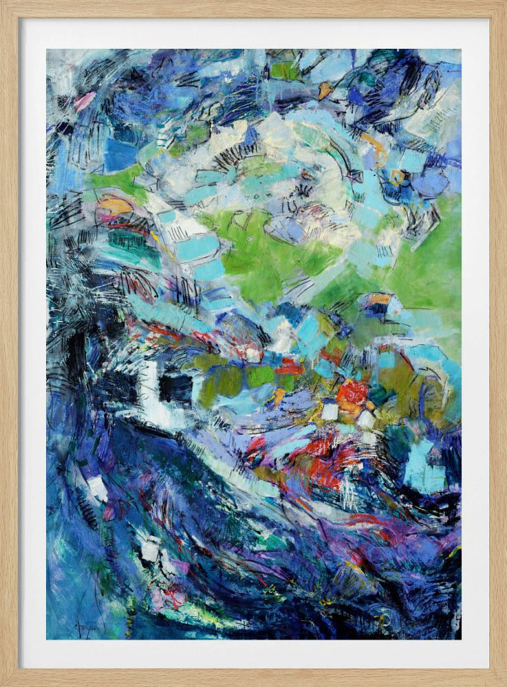 Ethereal Blossom Glow | Poster