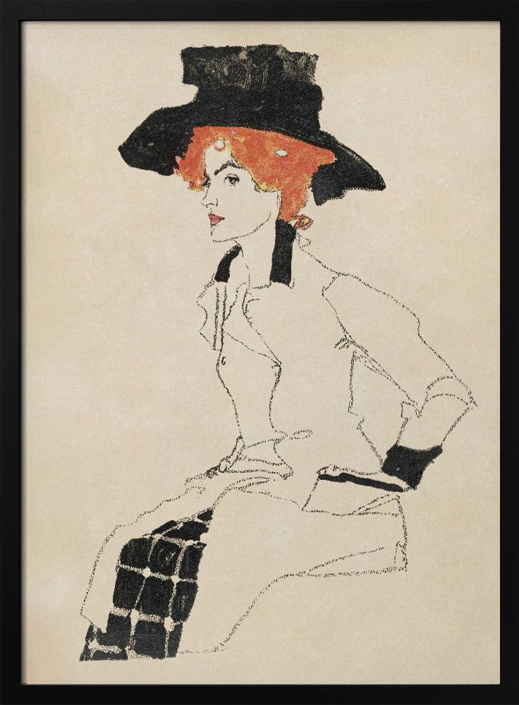 Portrait of a Woman 1910 | Poster