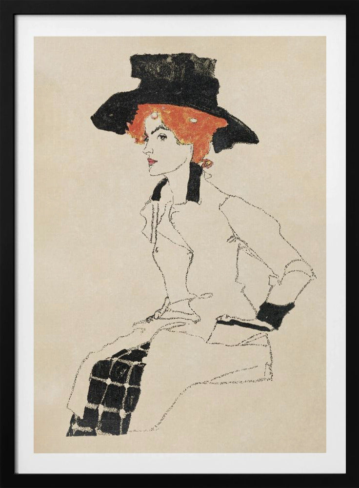 Portrait of a Woman 1910 | Poster