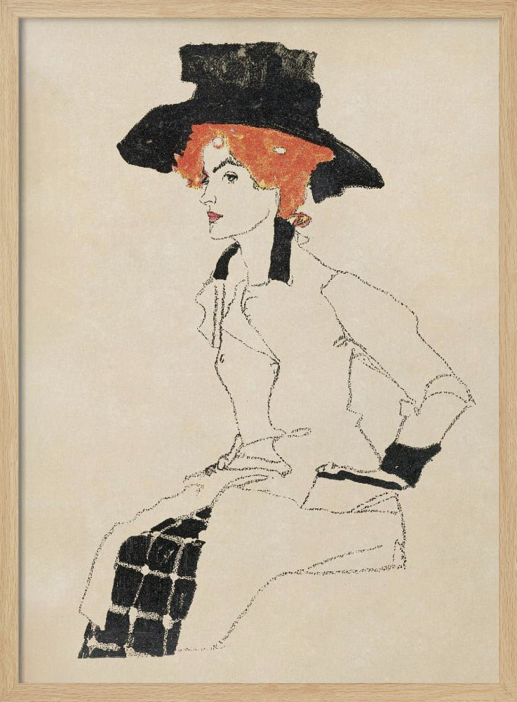 Portrait of a Woman 1910 | Poster