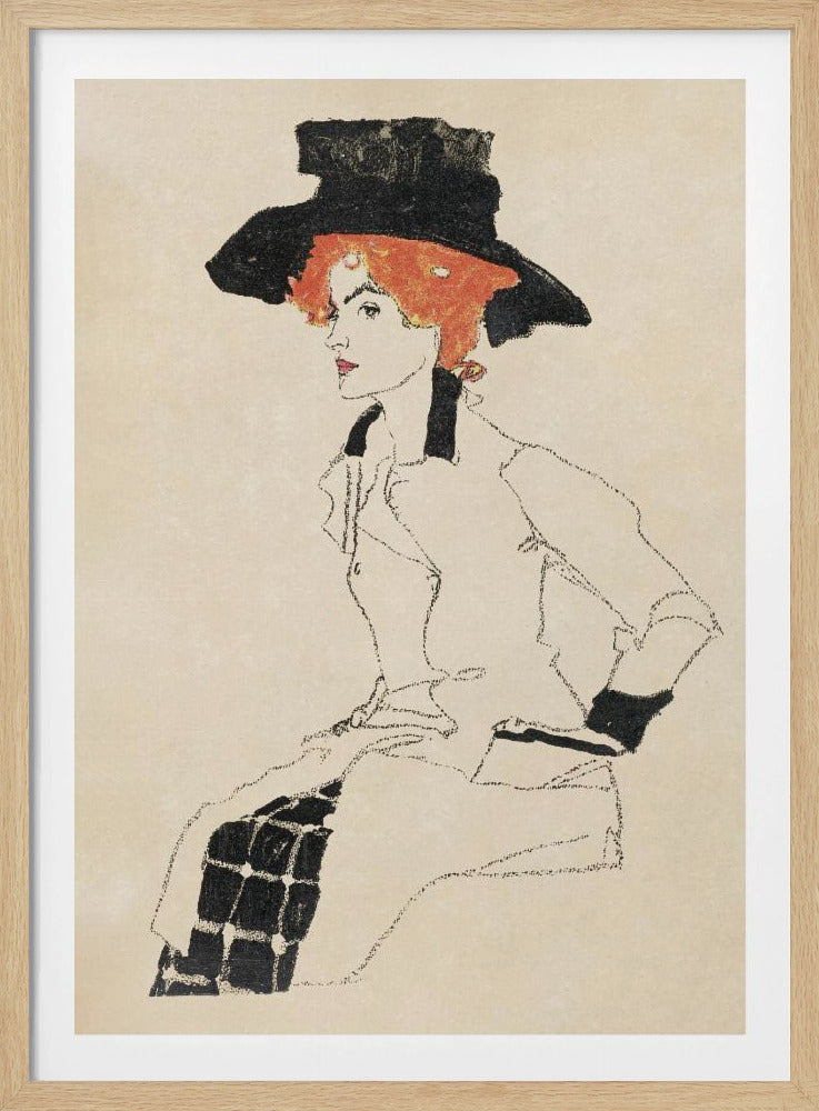 Portrait of a Woman 1910 | Poster