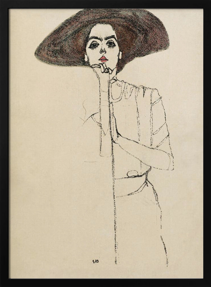 Portrait of a Woman 1910 | Poster