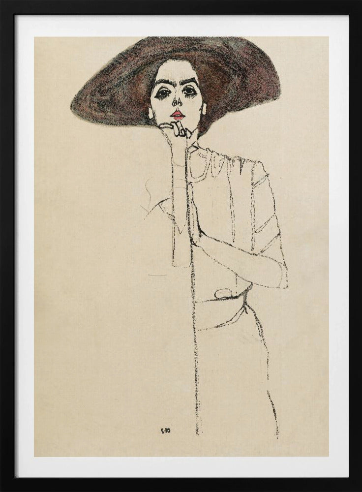 Portrait of a Woman 1910 | Poster