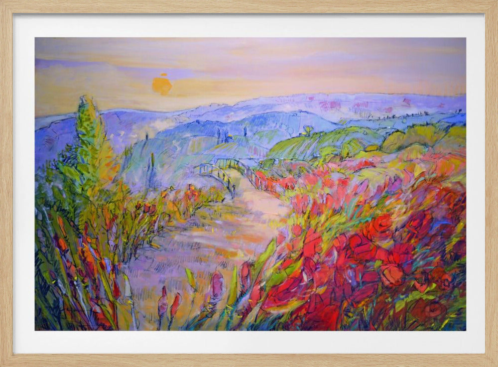 Sunlit Pathway | Poster