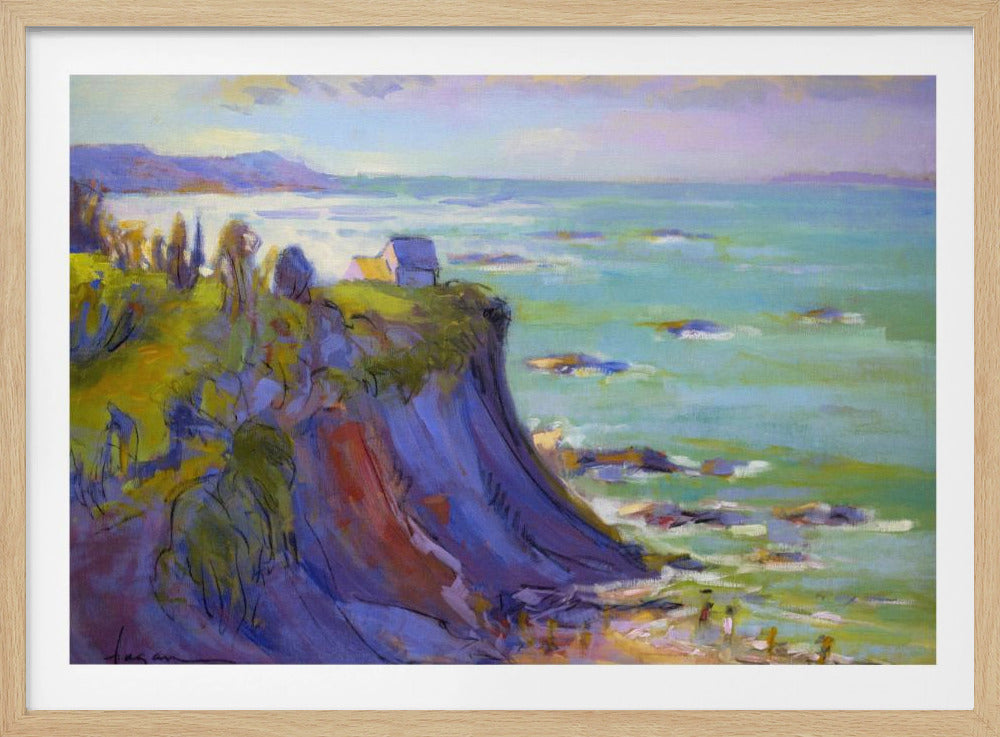 Cliffside Serenity | Poster