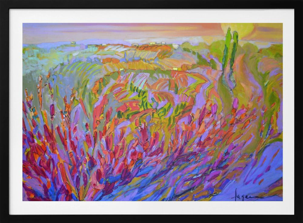 Vivid Colors And Delicate Petals | Poster