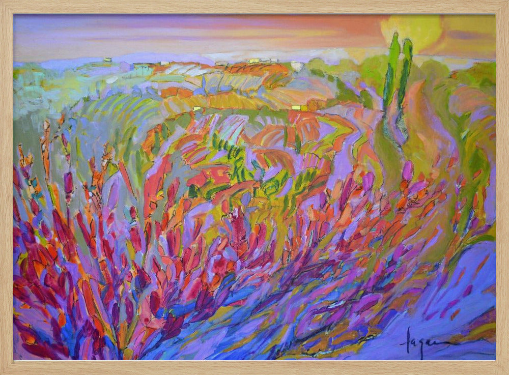 Vivid Colors And Delicate Petals | Poster