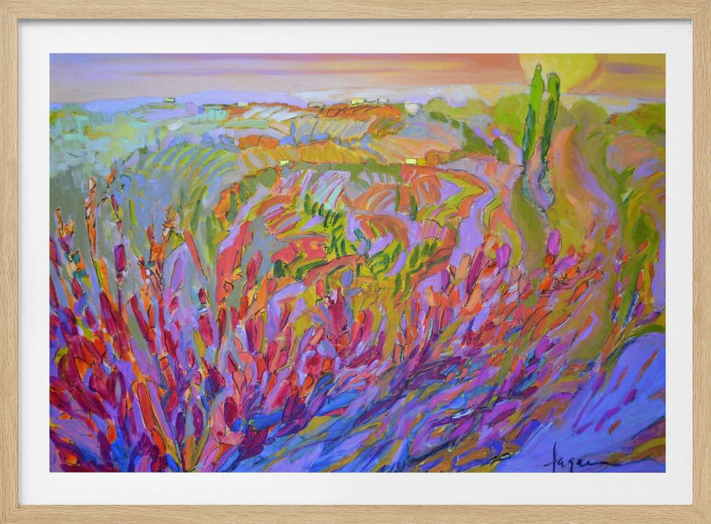 Vivid Colors And Delicate Petals | Poster