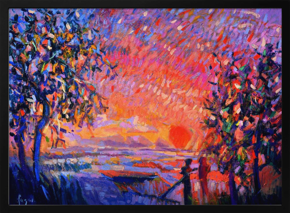 Vibrant Evening Glow | Poster