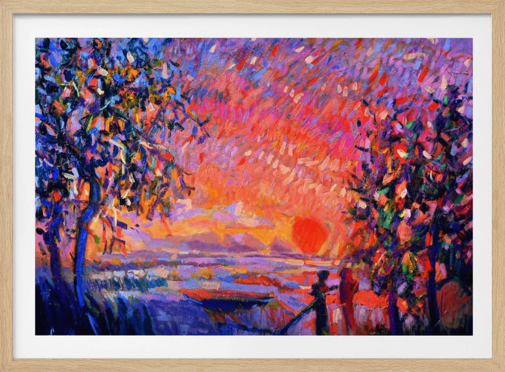 Vibrant Evening Glow | Poster