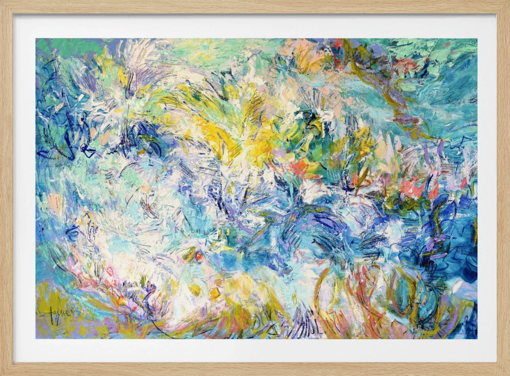 Impressionist Colorful Abstract | Poster