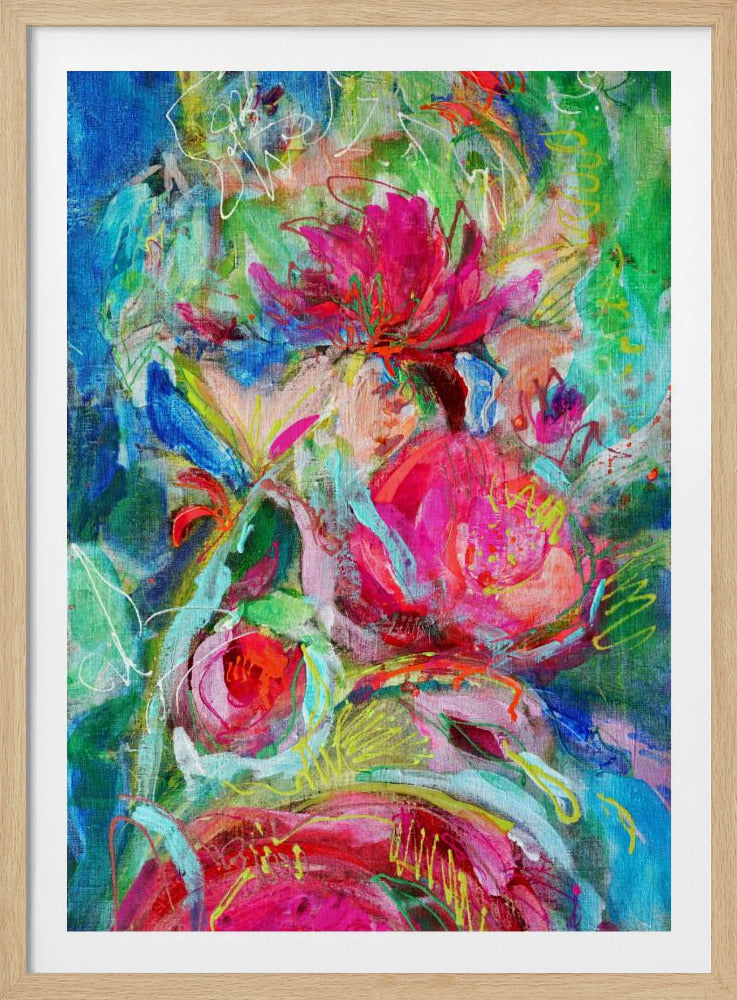 Vibrant Petal Symphony | Poster