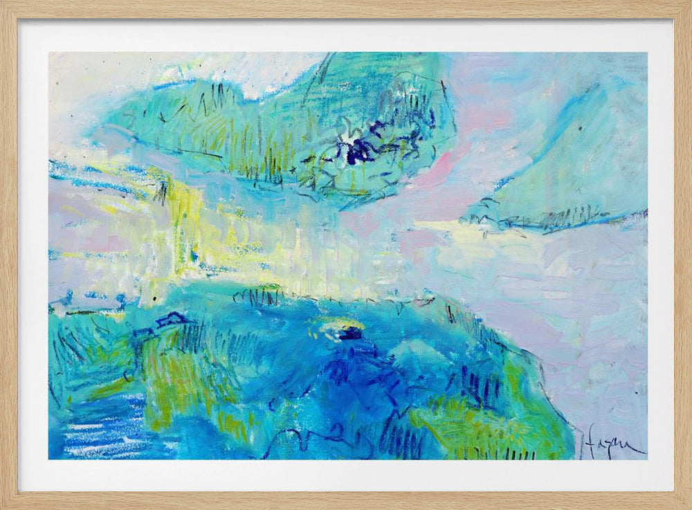 Azure Serenity | Poster