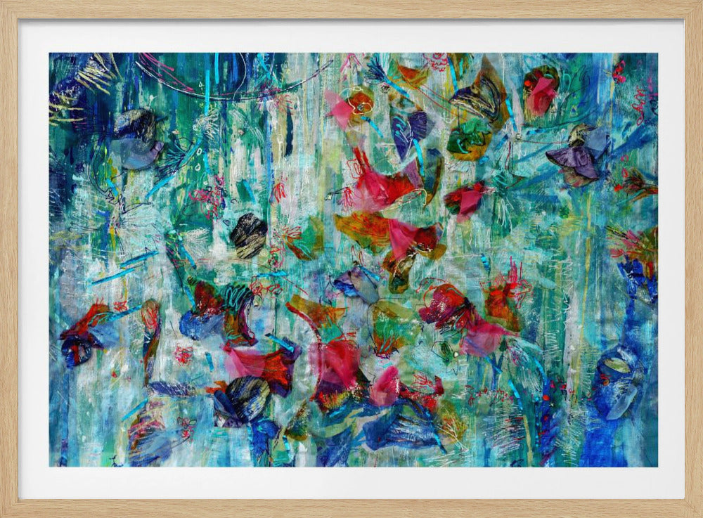 Blooming Shimmer: Sparkle in the Light | Poster