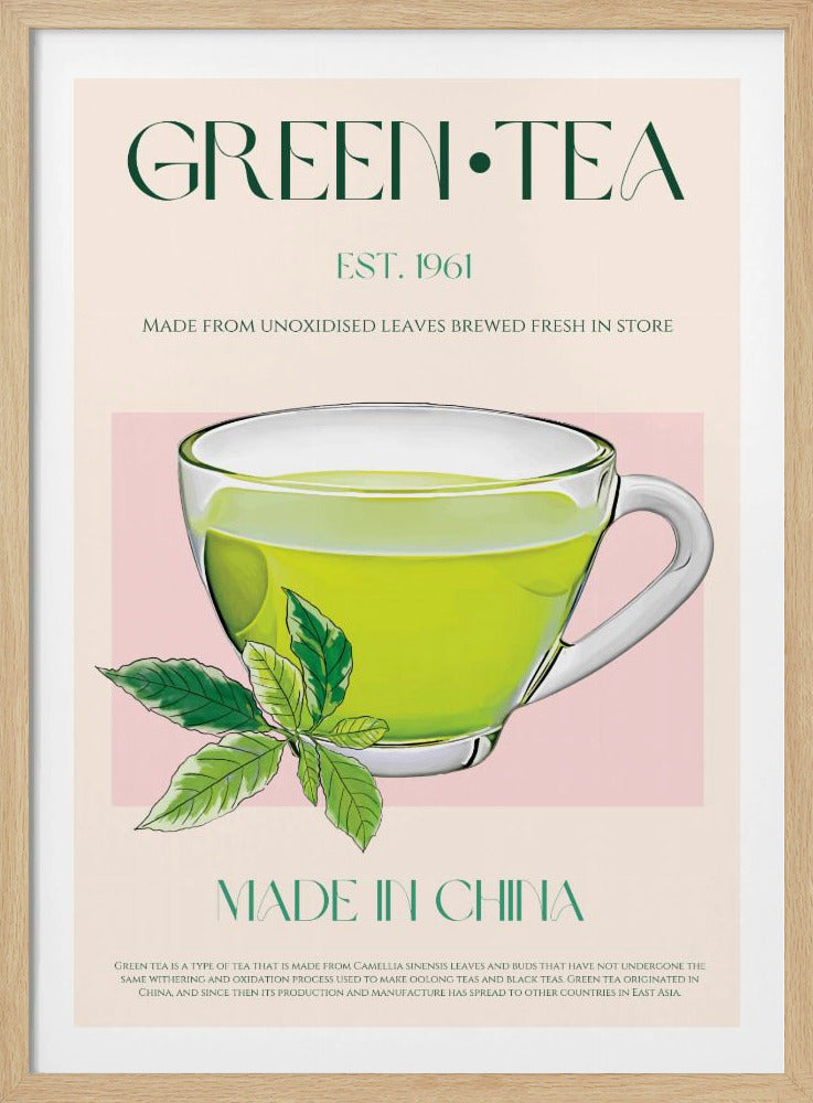 Fresh Green Tea | Poster