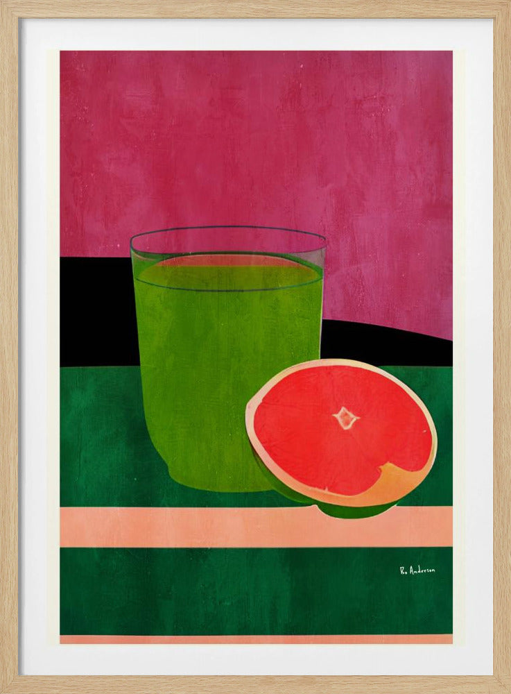 Pink, Little Grapefruit | Poster