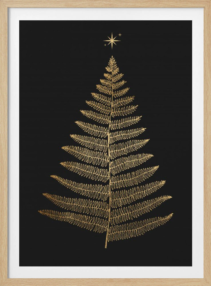 Shining Bright At Christmas Night | Poster