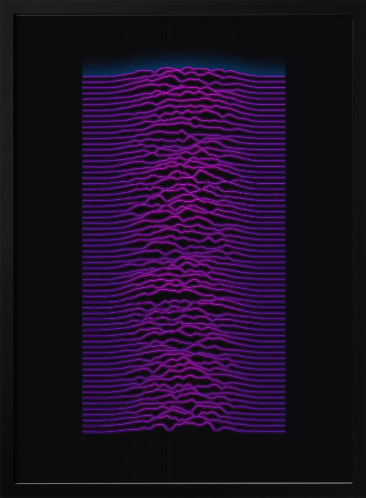 220116 Neon Waveform | Poster
