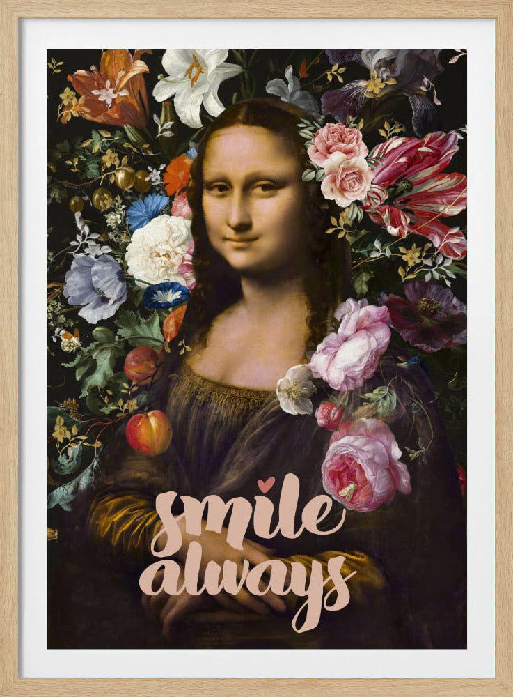 Smile Always, Mona Lisa | Poster