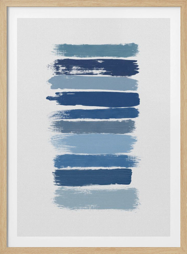 Ombre Blue | Poster