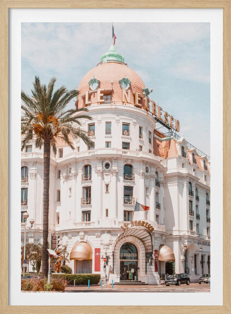 French Riviera Building | Poster
