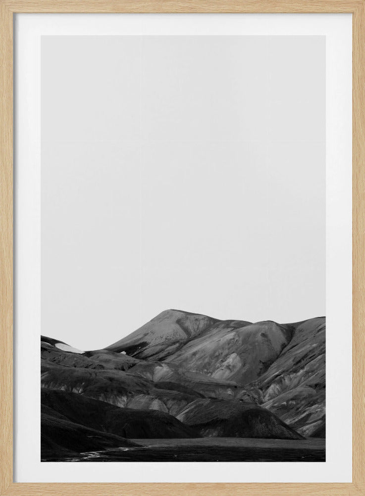 Monochrome Mountains | Poster