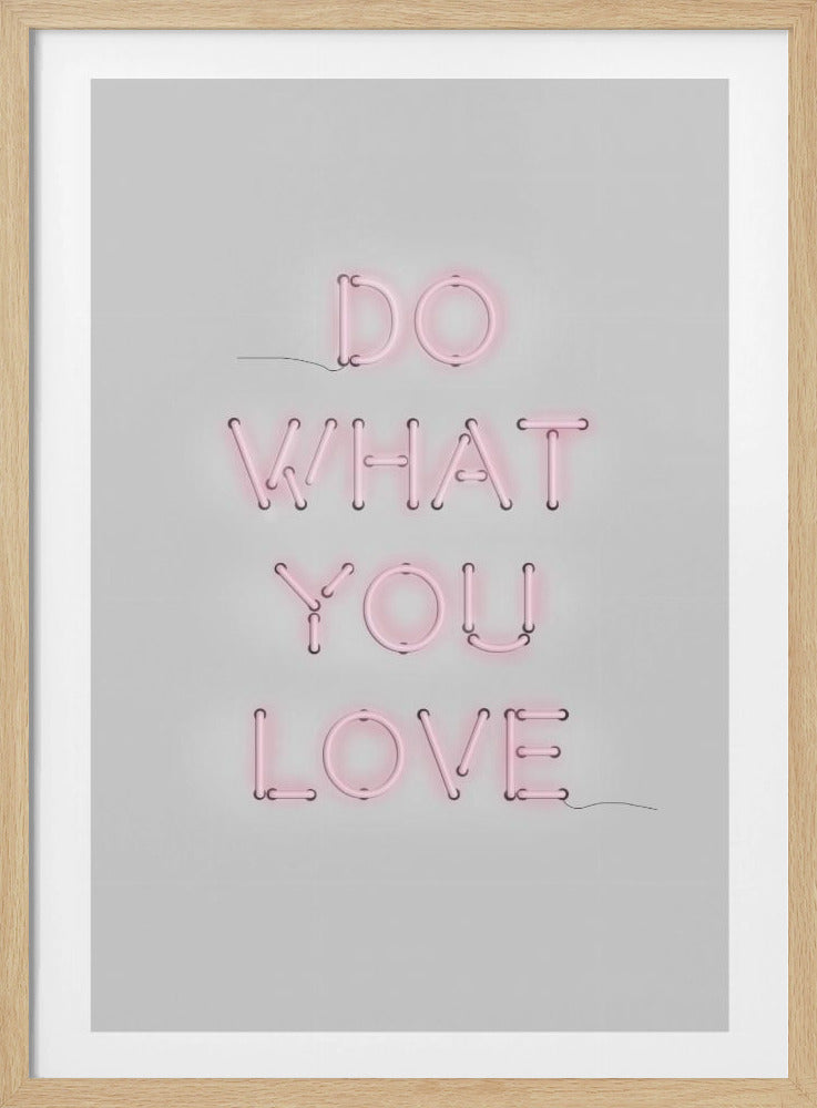 Neon Passion Message | Poster