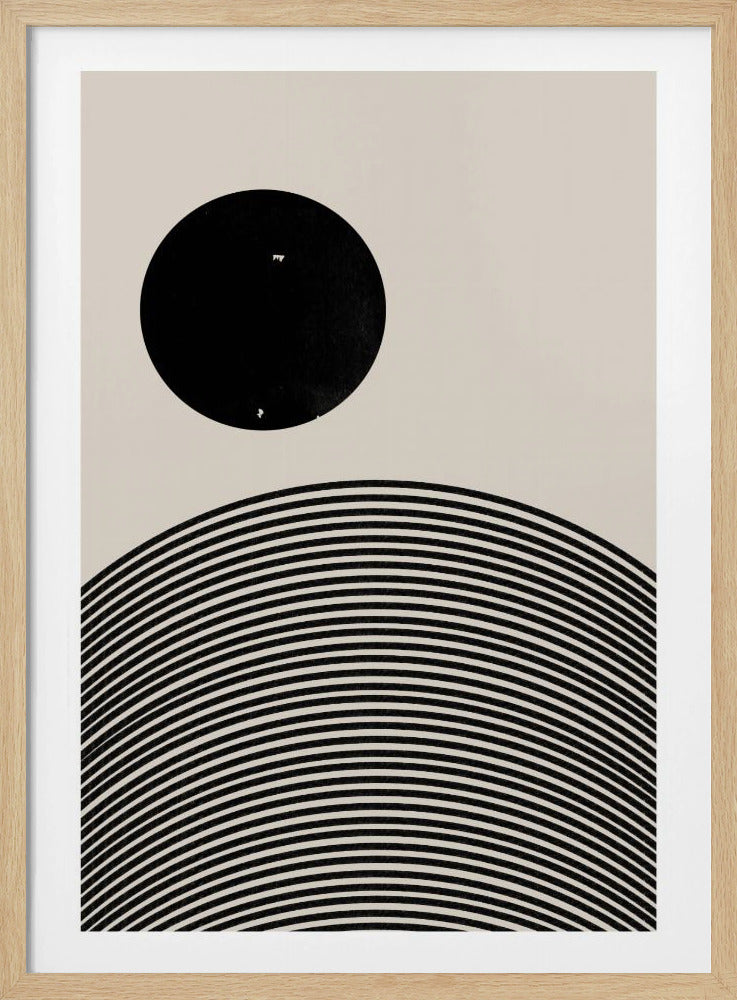 Orbiting Silhouette | Poster