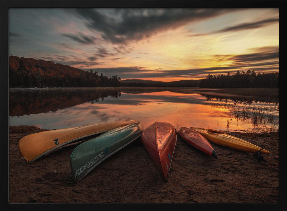 Sunrise on the Lake | Poster