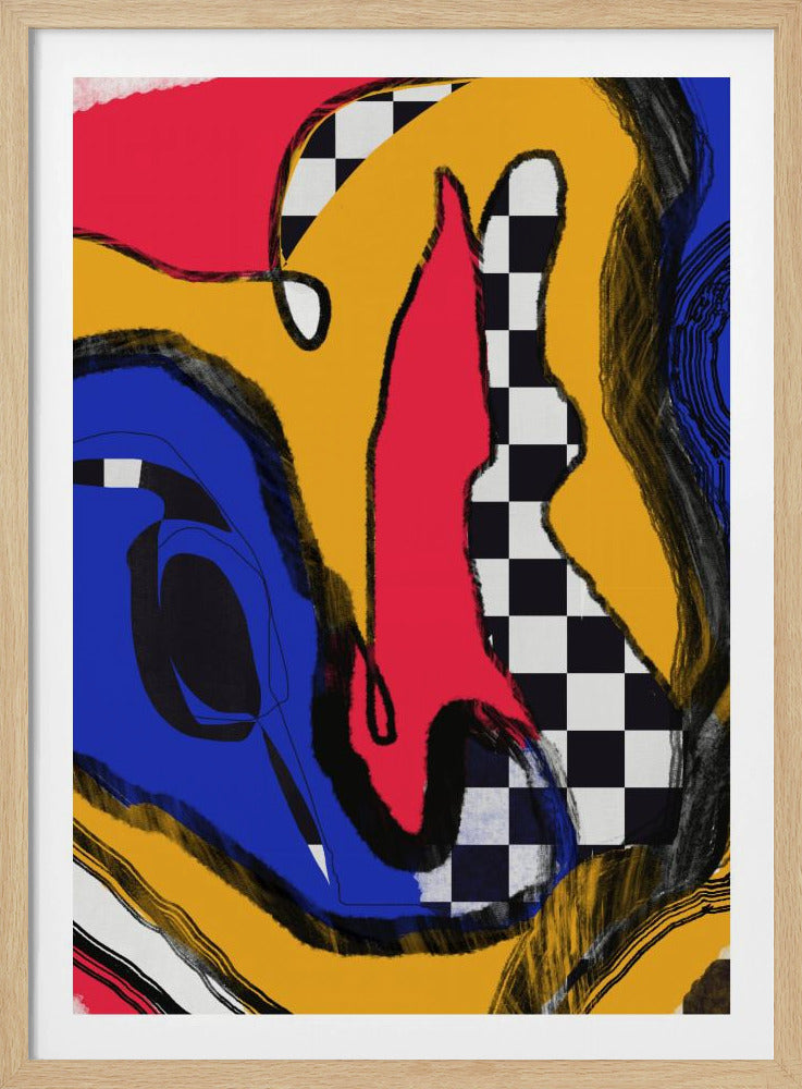 Leggings Bold Abstract | Poster