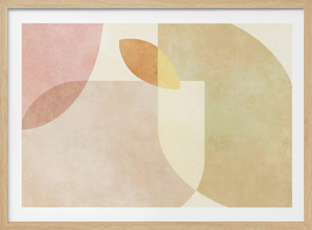 Aqua Shapes1 Kopie | Poster