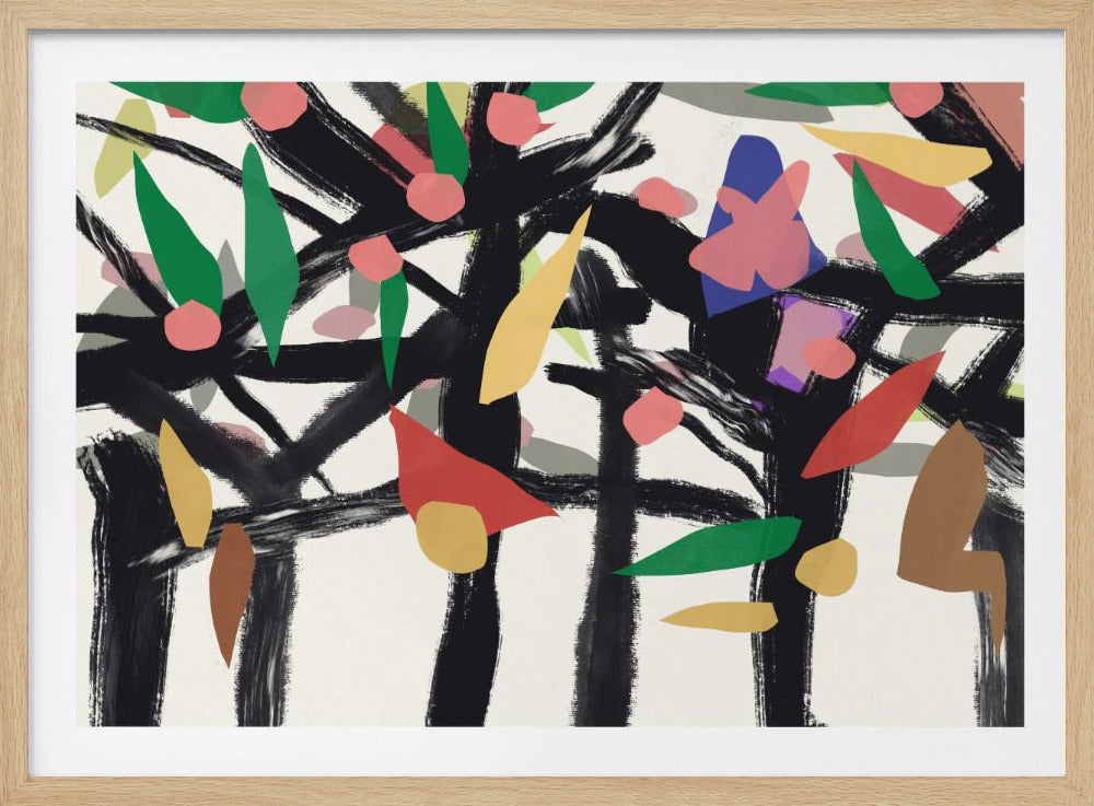 Colors in the forest 06 | Poster