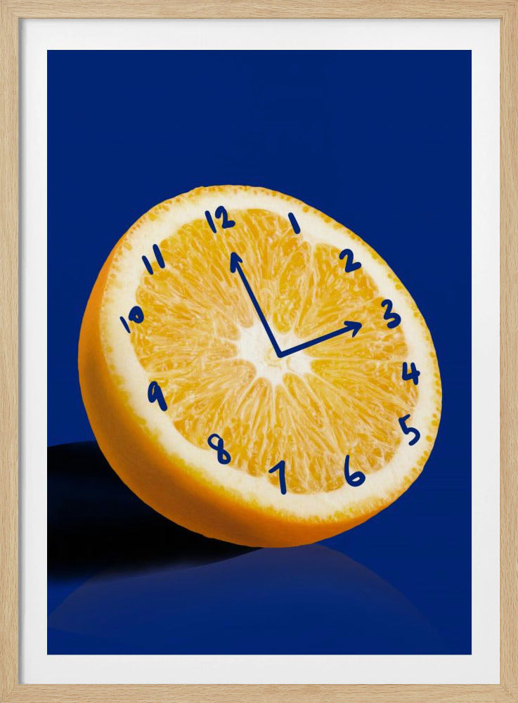 Citrus Timepiece | Poster