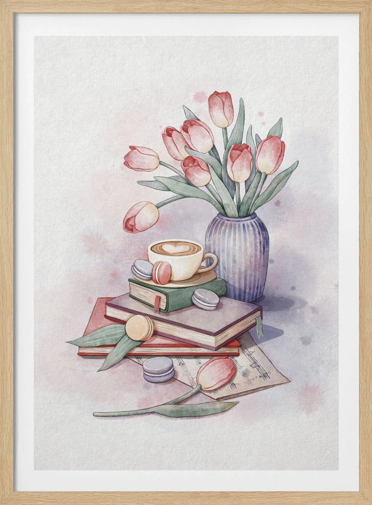 Tea Break Time | Poster