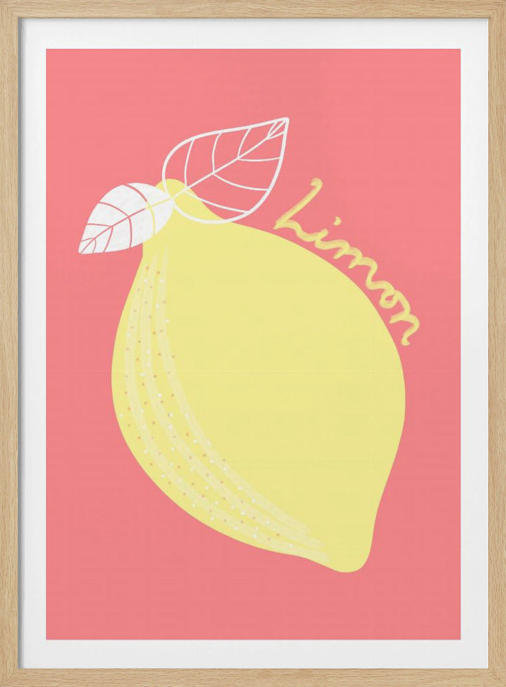 Yellow Citrus Charm | Poster