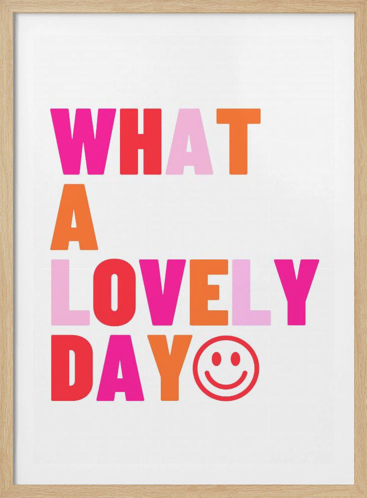 Lovely Day Vibes | Poster