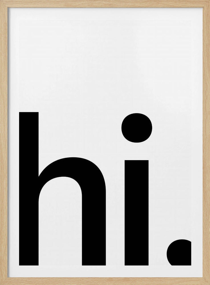 Bold Minimalism | Poster