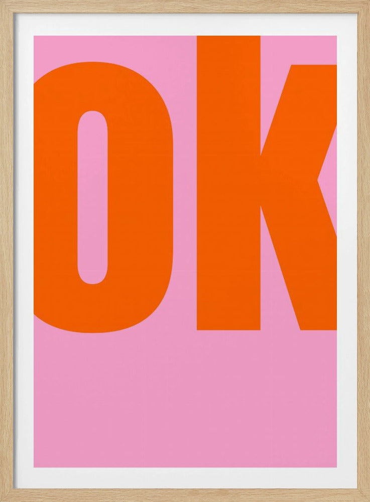 Bold Pink Statement | Poster
